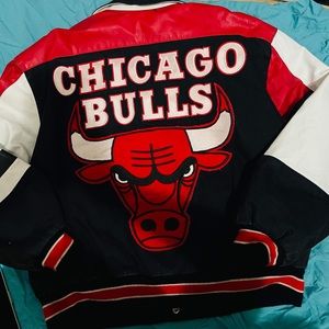 Jeff Hamilton Chicago Bulls Jacket Varsity